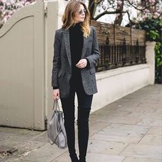 Winter Office Outfits, Winter Office Outfit, Learn Fashion, Winter Work, Mode Casual, Looks Chic, Blazer Outfits