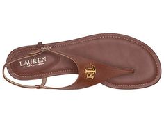 LAUREN Ralph Lauren Ellington | Zappos.com Spring Leather Sandals With Logo, Leather Sandals With Logo For Spring, Classic Beach Sandals With Adjustable Strap, Classic Sandals With Adjustable Strap For Beach, Logo Open Toe Sandals For Summer, Classic Leather Strap Sandals, Flat Sandals With Logo For Summer, Elegant Leather Sandals With Logo, Classic Strap Sandals For Summer