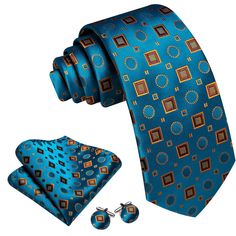 Brand: Barry Wang Material: 100% Silk What You Get: Same design Tie, Pocket Square & Cufflinks? Size: Necktie in 59" Length & 3.35" width at the tip, pocket square in 9"x 9"size Quality: Barry Wang Focus on Ties for Many Years, Good Quality Interlining Makes Our Ties Weighted and Elastic, Which are Easily Designed for A Perfect Knot.For More Quality Stylish Ties with Unbeatable Price, Please Click Our shop to Check More.With So Much Choice and Impeccable Quality, There's No Excuse Not to Have A Burgundy Vest, Deep Sky Blue, Orange Suit, Blue Necktie, Yellow Vest, Burgundy Shirt, Purple Vests, Necktie Set, Paisley Shirt