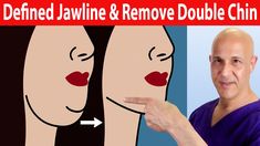 Remove Double Chin, Defined Jawline, Jawline Exercise, Facial Exercise, Senior Exercises, Dr Mandell, Home Exercises