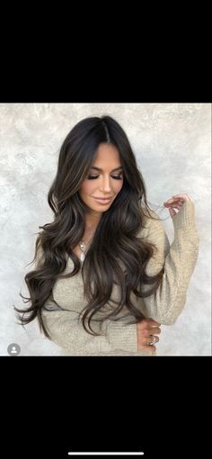 Dark Brunette Balayage Hair, Mommy Hairstyles, Mocha Hair, Mane Hair, Black Hair Balayage, Dark Brunette Hair, Brown Hair Inspo, Brunette Hair With Highlights, Brown Hair With Blonde Highlights