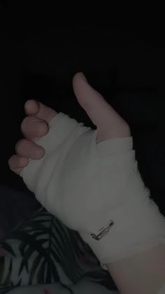 a person with a cast on their arm