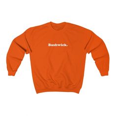 Simple Bushwich type unisex heavy blend crewneck sweatshirt is pure comfort and a trendy fashion statement! Ribbed knit collar retains its shape even after washing. Soft cotton +polyester  blend makes graphic designs look fresh & beautiful. There are no itchy side seams on these sweaters🤗. Sweatshirts, crewnecks and hoodies are a fantastic gift for him or her! Unisex design makes this a perfect gift for for any occasion. Birthday gifts for Aunties and Uncles done! Crewnecks are must for any sea Big Sweaters, God The Father, Comfy Sweatshirt, Christmas Women, Orange And Purple, Sew-in Labels, Unisex Sweatshirt, Crewneck Sweatshirt, Ribbed Knit