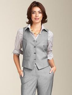 Talbots - Seasonless Wool Vest | Jackets | Apparel Vest Jackets, Wool Vest, Three Piece Suit, Vest Dress