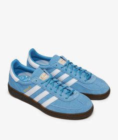 The Handball Spezial  product from the brand   adidas  which is part of the SU2021  campaign , has arrived || is now available at . Light Blue Spezial, Spezial Shoes, Women's Handball, New Balance 998, Adidas Sl 72, Adidas Handball Spezial, Adidas Handball, Handball Spezial, Adidas Samba Og