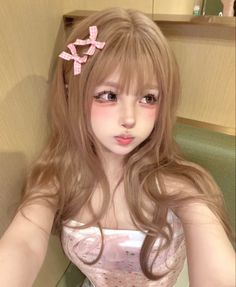 Doll Eye Makeup, Kawaii Makeup, Alien Stage, Cute Makeup Looks, Asian Makeup, Cute Selfie Ideas, Pretty Selfies, Pretty Makeup, Cute Makeup