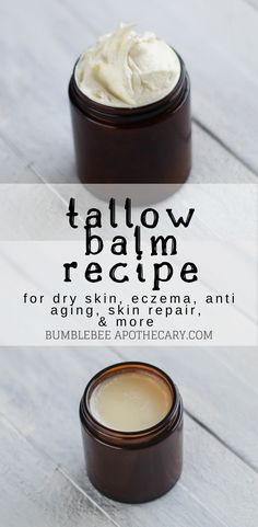 Make Tallow, Tallow Recipe, Tallow Balm, Balm Recipe, Skin Drinks, Gut Healing Recipes, Diy Lotion, Gaps Diet, Diy Skin Care Recipes