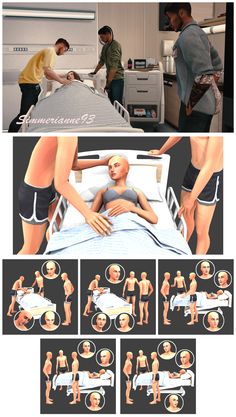 TS4 Poses (Posts tagged hospital) Sims 4 Grave Poses, Crimson Moon, Sims 4 Poses, Male Sims, Sims 4 Couple Poses, Sims 4 Stories, Sims Stories