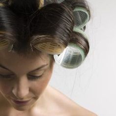 With rollers, you can sit and relax while they work their magic. Velcro Rollers, Limp Hair, Tone Hair, Hair Rollers, Hair Curlers, Hair A, Hair Skin, Hair Dos, Pretty Hairstyles