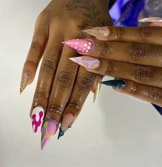 Abstract Nails, French Tip Acrylic Nails, Exotic Nails, Long Acrylic Nails Coffin, Nail Sets, Paws And Claws, Prom Ideas, Unique Acrylic Nails, Nail Files