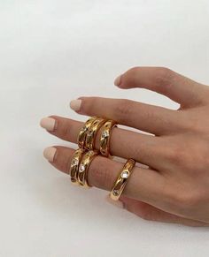 Buy 2 items or more, enjoy free shipping with code【FREESHIP】  ✨ Opening Sale, Up to 50% off. ✨ CZ Diamond Band Ring - 18K Gold Plated Stacking Ring - Cubic Zirconia Stackable Ring - Minimal Jewelry - Valentine's gift - 18K gold plated brass/ cubic zirconia - Size: US#6~8 - Hypoallergenic ------------------------------------------ - All items are dispatched from Toronto.  - We try our best to ship all orders on the next regular business day (Monday-Friday, excluding holidays). - Delivery is Monda Diamond Band Ring, Simulated Diamond Rings, Gold Rings Stackable, Minimal Jewelry, Cubic Zirconia Rings, Valentine's Gift, Valentines Jewelry, Diamond Rings Bands, Stackable Ring