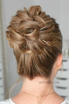 Braid High Bun, French Braid Ponytail, High Bun Hairstyles, Braided Bun Hairstyles, Lace Braid, Peinados Recogidos, Trendy Hairstyle, High Bun