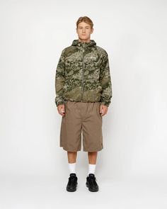 Beach Shell Realtree Wav3 in wave3 hillside – Stüssy Casual Camouflage Windbreaker For Streetwear, Casual Camouflage Windbreaker For Outdoor Activities, Urban Style Camouflage Windbreaker For Outdoor, Camouflage Urban Windbreaker For Outdoor, Denim Accessories, Shell Jacket, Mesh Panel, Knit Shirt, Denim Pant