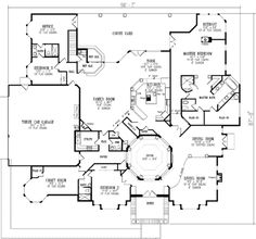 the floor plan for this house