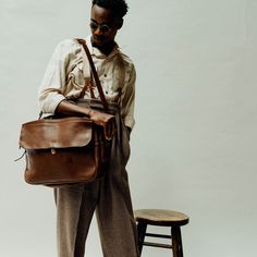 Zeppo Business bag - Cuba Libre - Laptop bag for Men I Men's Leather bag I Made in France Business Brown Satchel With Pockets, Brown Business Satchel With Pockets, Classic Satchel Bag With Pockets, Brown Briefcase With Removable Pouch For Work, Brown Briefcase With Removable Pouch For On-the-go, Classic Business Briefcase, Brown Workwear Bags With Pockets, Classic Business Briefcase With Pockets, Classic Brown Shoulder Bag With Pockets