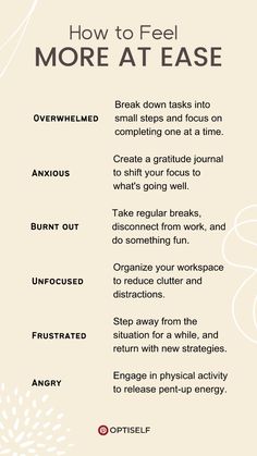 How to Feel More at Ease | How to Stop Feeling Anxious, Overwhelmed, Burnt Out, Frustrated, Angry How To Not Be Angry All The Time, How To Be Less Irritable, How To Stop Being Angry All The Time, How To Deal With Frustration, How To Be More Expressive, How To Stop Internalizing, How To Worry Less, How To Stop Reacting Emotionally, How To Not Get Angry Easily