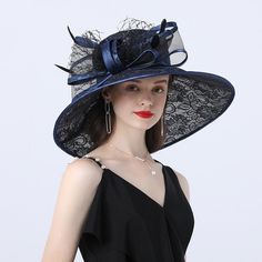 Crown your look with the perfect hat! We've got something for every event, from classic organza to show-stopping sun hats featuring bows worthy of royalty. Our hats are a favourite of Drag Queens across the globe, made with luxurious polyester! Look your best and feel the confidence of the Hat Queen. Material: Polyester Item Type: Sun Hat Head Circumference: 21.6"- 22.8" / 55cm - 58cm Organza Styles, Church Lady Hats, Fascinator Hats Wedding, Derby Fashion, Sinamay Hats, Purple Lady, Wedding Tea, Tea Party Hats, Pink Olive