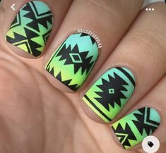 Print Nail Art, American Nails, Western Nails, Best Nail Salon, Trendy Nail Art, Cute Nail Art