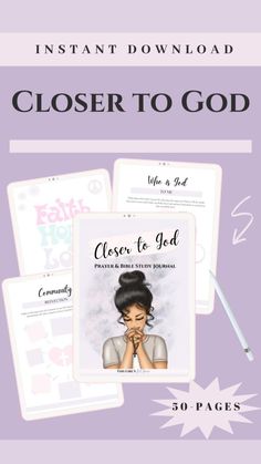 the front and back cover of an ebook with text that reads, closer to god