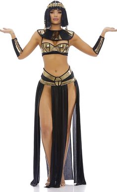 Cleopatra Outfit, Egyptian Goddess Costume, Cleopatra Halloween Costume, Cleopatra Halloween, Womens Costume, Hot Costume, Idee Cosplay