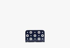 If you're a fan of mini bags you'll love our Morgan compact wallet. It's made from scratch-resistant Saffiano leather so it will keep its sleek luxe look. | Kate Spade Morgan Daisy Dot Compact Wallet, Parisian Navy Kate Spade Rectangular Wallet Perfect For Gift, Kate Spade Rectangular Wallets Perfect For Gifts, Kate Spade Rectangular Wallets As Gifts, Kate Spade Rectangular Wallets Perfect For Gift, Kate Spade Leather Wallets As Gift, Trendy Kate Spade Rectangular Wallet, Compact Wallet, Kate Spade Wallet, Mini Bags