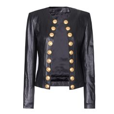 Shop this sleek leather jacket! It's unique gold decretive buttons will separate you from everyone's typical jacket. its high end and will have you looking your best! Sleeve Style: Regular Sleeve Length(cm): Full Decoration: Button Gender: Women Style: Casual Women Leather Jacket, Rock Style Clothing, Black Pants Men, Women Style Casual, Nails Fashion, 2023 Fashion, Women Leather, Leather Jackets Women, Gold Buttons