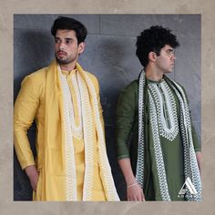 *3Piece Green And Yellow  , Men's Embroidery Design  Kurta Set , Haldi and  Mehndi Ceremony  Special Kurta Pajama Set. *Fabric: %100  Cotton , Thick, Warm, Comfortable, Breathable, Softer, Satin Feeling *Center 3 Button With Zipper Regular Fit Pant   . Prince Mentioned Only One Pair, If You Want Both Kurta Set So Price Will Be Double . *This Suit Has A 6" Drop Which Is The Difference Between The Size Of The Sherwani & Pants. For Example, A 40r Jacket Includes A 34W Pant *Dry Clean Only Important Unstitched Wedding Kurta With Cutdana, Pista Green Traditional Wear For Ceremonies And Festivals, Traditional Wedding Sets For Transitional Season, Unstitched Suit With Dabka For Traditional Ceremonies And Festivals, Unstitched Dabka Suit For Traditional Ceremonies And Festivals, Traditional Pista Green Unstitched Suit For Eid, Chikankari Embroidery Sets For Wedding And Eid, Wedding Chikankari Embroidery Sets For Eid, Traditional Churidar For Wedding And Eid