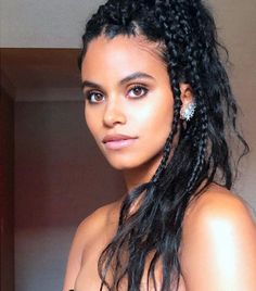 Poetic Justice Braids, Date Night Makeup, Hair Charms, Mohawk Hairstyles, Peinados Fáciles Para Cabello Corto, Great Hairstyles, Hair Images, Artistic Hair