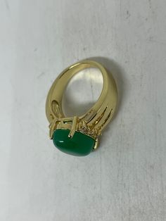 Vintage Lucky Green Nephrite Jade Gold Filled Cocktail Ring Large green nephrite jade gold filled Vintage ring, does not tarnish Size 5.5, 6, 7, 7.5, 8 All rings are shipped free in the US in a nice gift box. Check out our over a THOUSAND great reviews Engraving is $4 per letter and is not always perfect depending on the piece. It can take a few days if the jeweler is busy. This is payable to Paypal Judithsltd@gmail.com Lucky Green, Nephrite Jade, Ring Photos, Vintage Ring, Jade Green, Ring Vintage, Cocktail Ring, Gold Style, Cocktail Rings