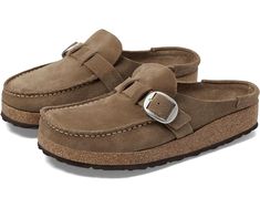 Birkenstock Buckley Outfit, Buckley Birkenstock, Birkenstock Buckley, Moccasins Style, Clog Shoes, Birkenstock Women, Natural Design, Clogs Shoes, Womens Clogs