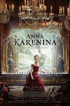 the movie poster for anna karemna, starring in an old - fashioned fashion