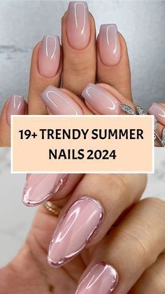 Dip Nail Art, Simple Elegant Nails, Cut Dog Nails, Sophisticated Nails, Summer Nails Ideas, April Nails, Classy Nail Art, Dip Nail