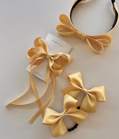 School Satin Bows School Girl Hair Bow  ⭐️ Set of 4 hair pieces for school girls I N C L U D E D /    ✔️ 1 x Long Double Bow Headband         (Bow 16 x 2.5cm)   ✔️ 1 x Twist Tail Bow (10.5 x 6 cm ) with lead tested french barrette   ✔️ 2 x Cute Bow Hair Ties (10 x 7cm)     ⭐️ Available in 11 colours  (navy, deep green, red, maroon, black, white, grey, blue, yellow, light blue, smoky blue) ⭐️ Each bow will appear slightly different depending on the cut of fabric. ⭐️ All products are carefully handmade with love and great attention to detail in Australia. ✔️Note  As this is a handmade product, slight variations in pattern placement and colour may be present. Thank you for visiting and shopping at ribbonie. School Hair Accessories, Bow Hairstyles, Estilo Blair Waldorf, School Hair Bows, Smoky Blue, School Hair, Hair Bow Sets, Bow Hairstyle, Bow Set