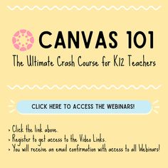 the ultimate course for kl2 teachers to learn how to use webinators