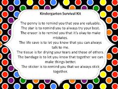 a poem written in front of a black background with multicolored polka dotes