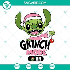 the grinch mode on svg file is available for use with any other machine