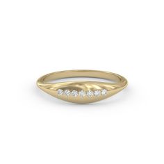 14K Yellow Solid Gold Sparkle Pinky Ring featuring a dainty pave signet design. This minimalist promise ring, adorned with natural diamonds, is perfect for daily stacking and adds a touch of elegance to any look. ● 𝗜𝘁𝗲𝗺 𝗗𝗲𝘁𝗮𝗶𝗹𝘀 ● → Gold Kt: 14K-18k → Available Gold Color: Rose Gold, Yellow Gold, White Gold → The wires ring's width is 5mm at the top →Bottom Band Width: 1.5mm →Diamond Cut type: Round → Total CTW: 0.14Ctw →100% Natural Diamonds  SIZING Our rings are available in sizes 4- Diamond Pinky Ring For Women, Classic Si Clarity Round Rings, Minimalist Diamond Signet Ring With Polished Finish, 14k Gold Rings With Si Clarity, Elegant Diamond Ring With Si Clarity, Elegant Si Clarity Diamond Ring, Polished Diamond Stackable Rings, Elegant Everyday Diamond Signet Ring, Everyday Yellow Gold Diamond Signet Ring