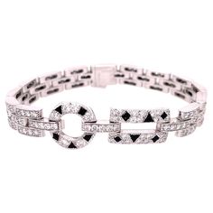 Cartier Panthere de Cartier Diamond Cartier Diamond Bracelet, Cartier Diamond, Bracelet White Gold, Cartier Gold, Cartier Panthere, Pave Diamond Ring, Onyx Bracelet, White Gold Band, Round Cut Diamond