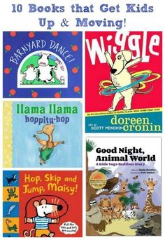 books that get kids up and moving