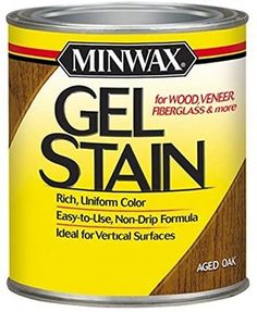 a can of minwax gel stain