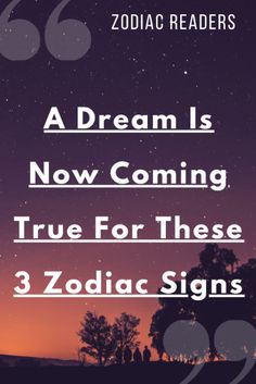 the zodiac sign is written in front of a night sky with stars and trees on it