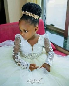 Flower Girl Wedding Hair, Black Flower Girl, Wedding Hairstyles For Girls, Kids Hairstyles For Wedding, Natural Hair Wedding, Black Wedding Hairstyles, Natural Wedding Hairstyles, Feminine Elegance