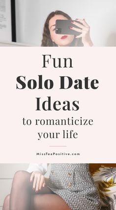 How to date yourself in your 30s and 20s? Where to go on a date with yourself? Here are 30 ways to spend time alone and rediscover your true self by dating yourself. Whether it's fall or winter, this list of aesthetic self date ideas include everything from free things to do at home and outside on Valentine’s Day to fun places to go on a cheap date alone to single date night ideas and activities to do to have fun as an adult.