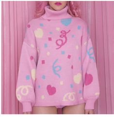 90s Barbie, Turtleneck Jumper, Turtle Neck Jumper, Barbie Party, Confetti Party, Oversized Style, Drawing Clothes, Fluttershy, Rainbow Dash