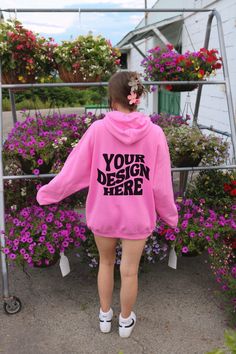 Pink Crew Neck Hoodie For College, Pink Hoodie Sweater For Streetwear, Oversized Hooded Sweatshirt With Branding, Relaxed Fit Long Sleeve Hoodie With Branding, Pink Drawstring Hood Sweatshirt For College, Oversized Branding Hoodie Sweatshirt, Oversized Hoodie With Branding And Long Sleeves, Oversized Long Sleeve Hoodie With Branding, Oversized Branded Long Sleeve Hoodie