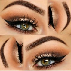 Givenchy Makeup, Green Eyes Pop, Eyeshadow For Green Eyes, Wedding Hairstyles And Makeup, Cute Eye Makeup, Vanity Box, Makijaż Smokey Eye, Trendy Makeup, Makeup For Green Eyes