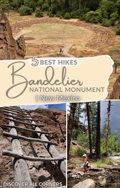 the best hikes in bandelier national monument, new mexico