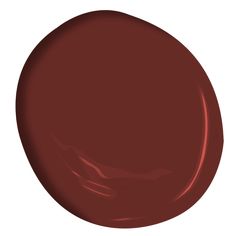 a dark brown color with a white background and the top half of it in red