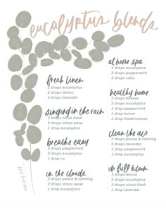 Eucalyptus Diffuser Blends, Candle Scent Recipes, Essential Oil Candle Blends, Scent Recipes, Candle Scents Recipes, Diffuser Scents, Young Living Oils Recipes, Candle Blends