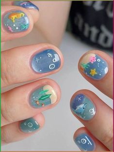 Nail Designs For Short Short Nails, Cute Designs On Short Nails, Cute Nail Designs For Short Nails Summer, Nails Idea For Short Nails, Nail Art For Really Short Nails, Short Nail Care, Short Nails Ideas Colorful, Cute Coffin Nails Short, Funky Short Nail Designs